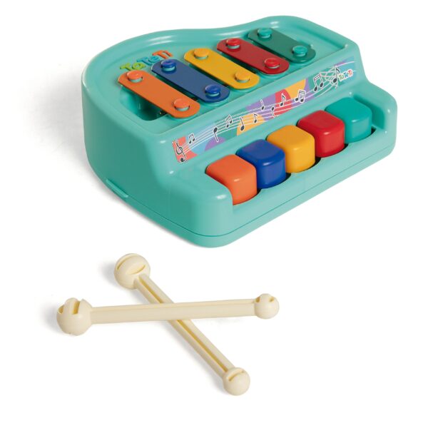 Mini piano em caixa