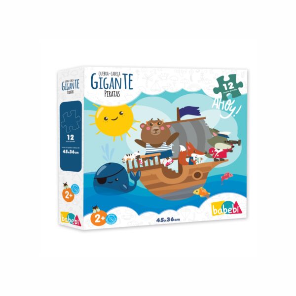 Quebra-cabeça gigante Piratas
