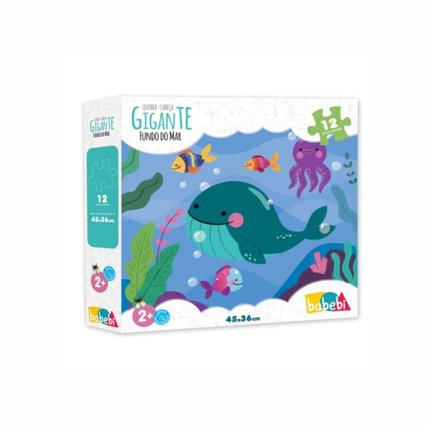 Quebra-cabeça Gigante Fundo do mar