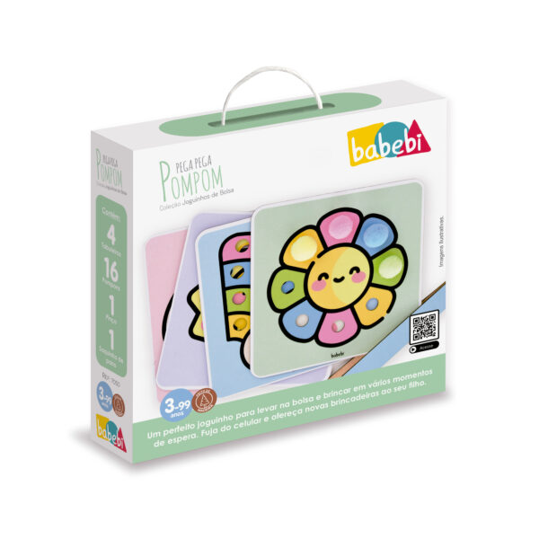 Coleção Joguinhos de Bolsa - Pega Pega Pompom