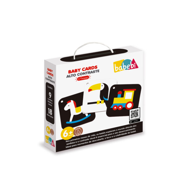 Baby Cards Alto Contraste - 6 a 9 meses