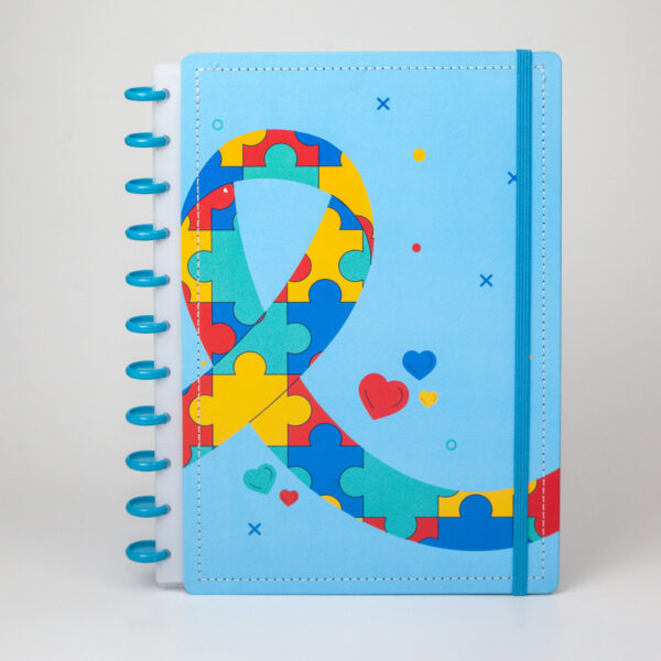 Caderno Amor ao Autista G - Diskô