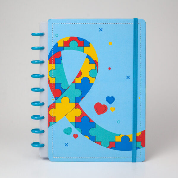 Caderno Amor ao Autista M - Diskô