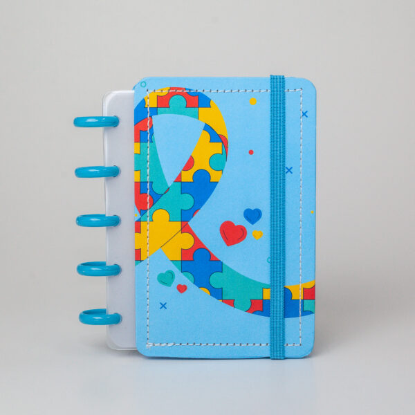 Caderno Amor ao Autista Pocket -Diskô
