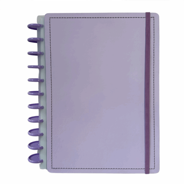 Caderno Universitário Lilas - Diskô