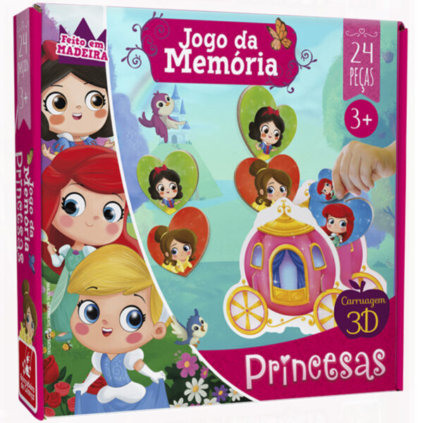 Jogo da memória - princesas