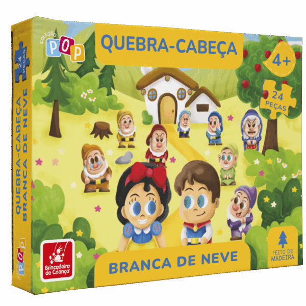 Quebra cabeça - branca de neve