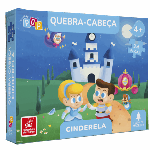 Quebra cabeça - cinderela