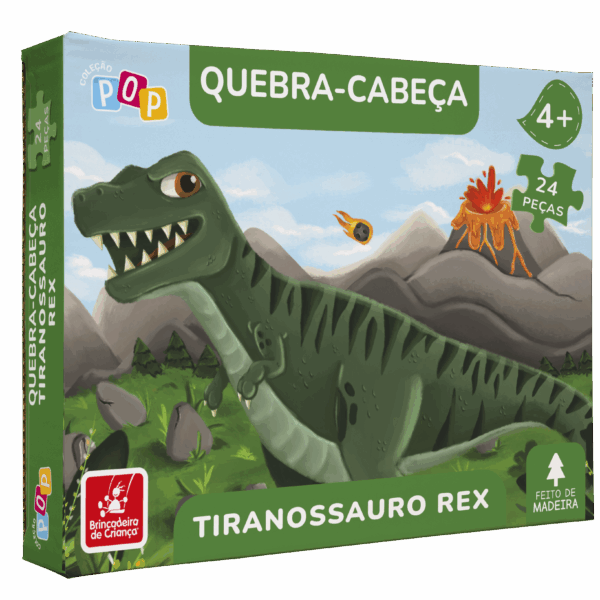 Quebra cabeça - tiranossauro rex