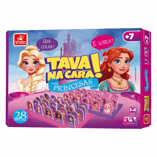 Tava na cara! princesas
