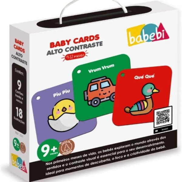Baby cards - alto contraste (9 a 12 meses)