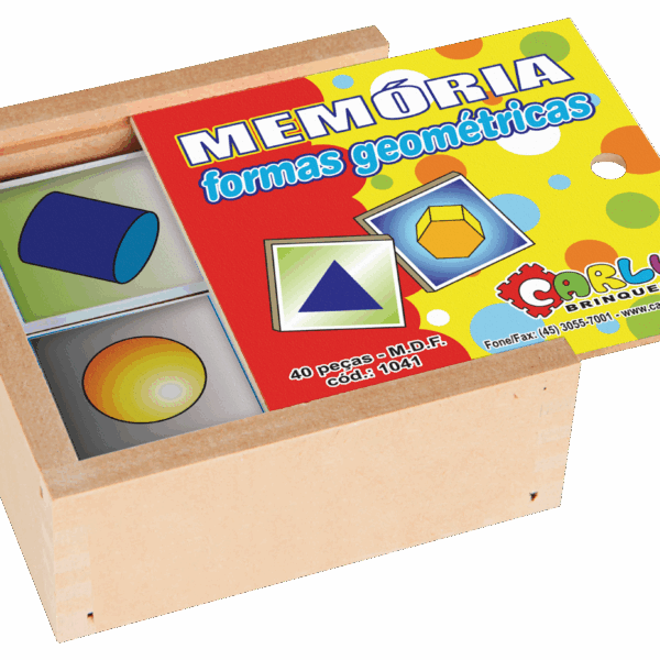 Jogo da memória - formas geométricas
