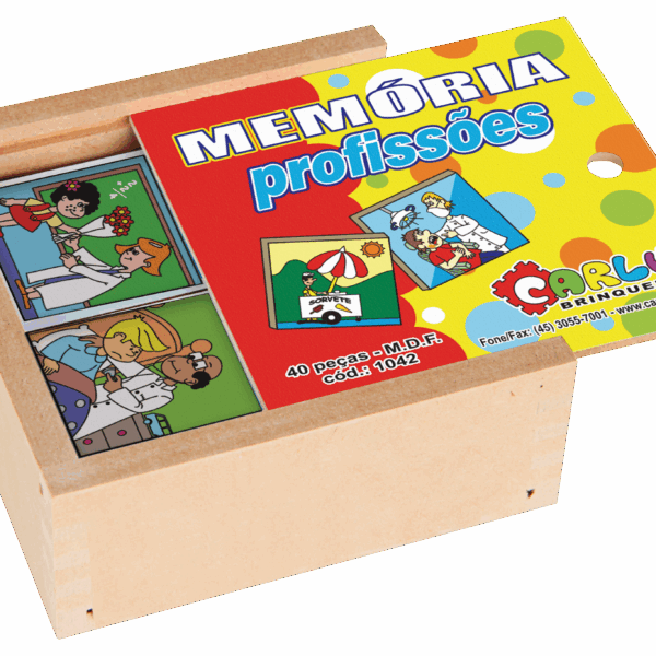 Jogo da memória profissões