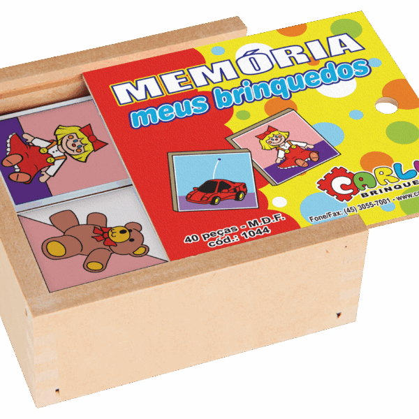 Jogo da memória - meus brinquedos
