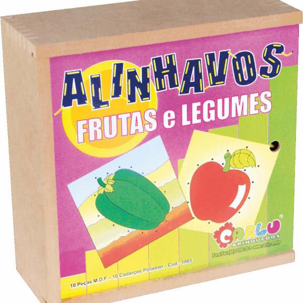 Alinhavos - frutas e legumes