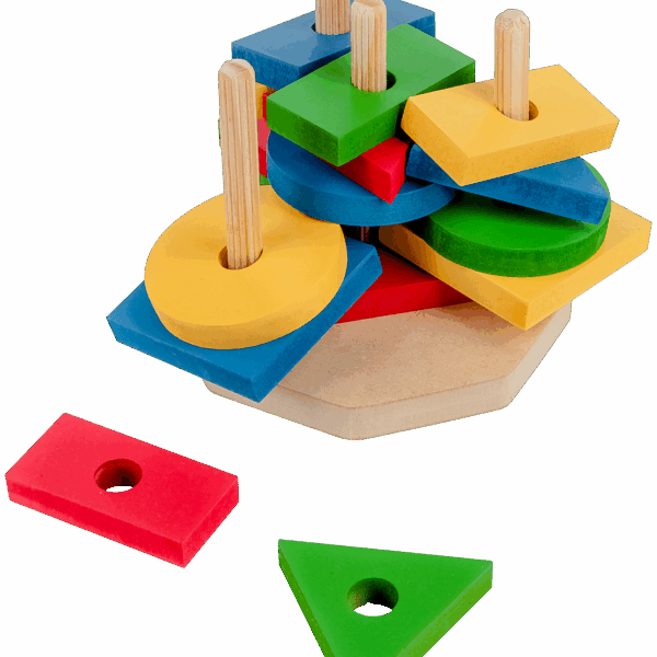 Torre de formas geométricas