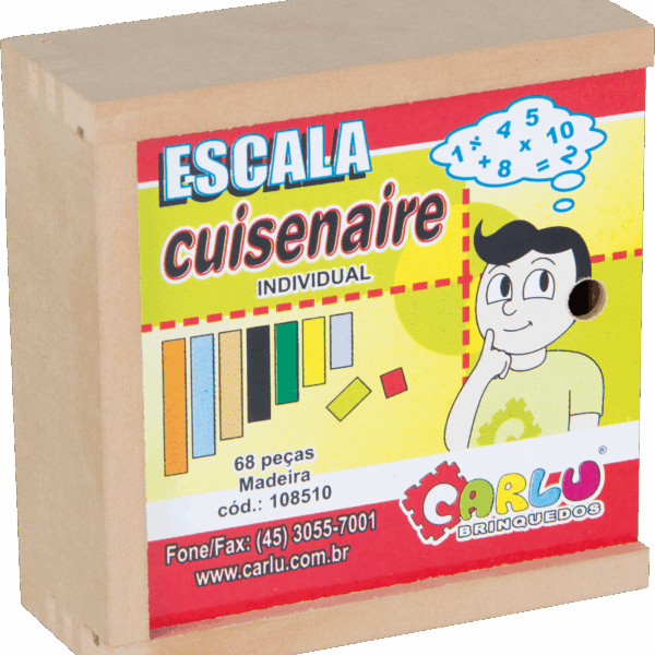 Escala cuisenaire individual