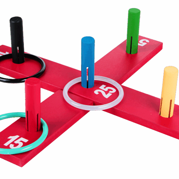 Jogo de argolas - cruz
