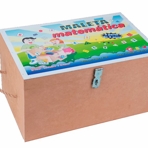 Maleta matemática - kit de jogos matemáticos