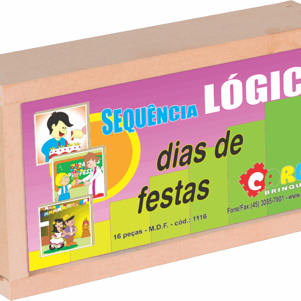 Sequência lógica dias de festas