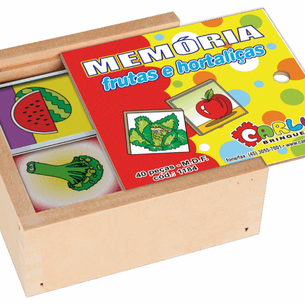 Jogo da memória - frutas e hortaliças