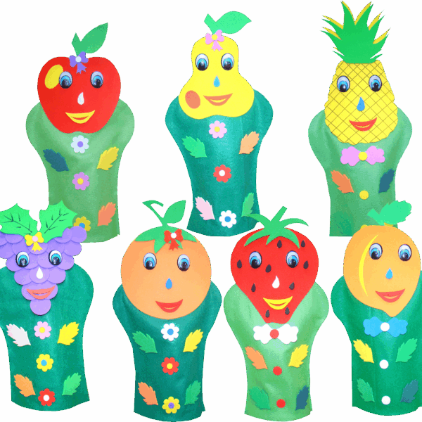 Fantoches frutas