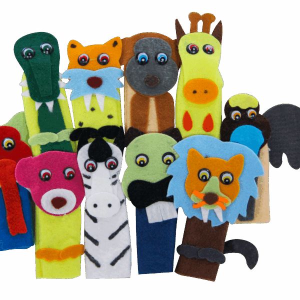 Dedoches animais selvagens