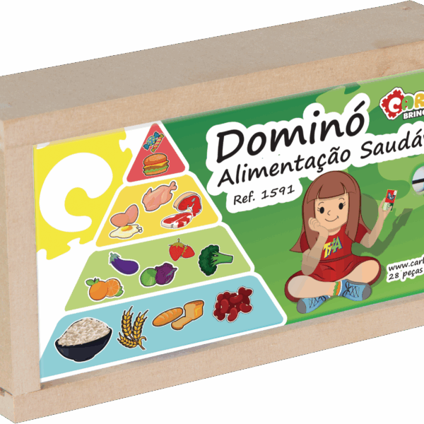 Dominó alimentação saudável