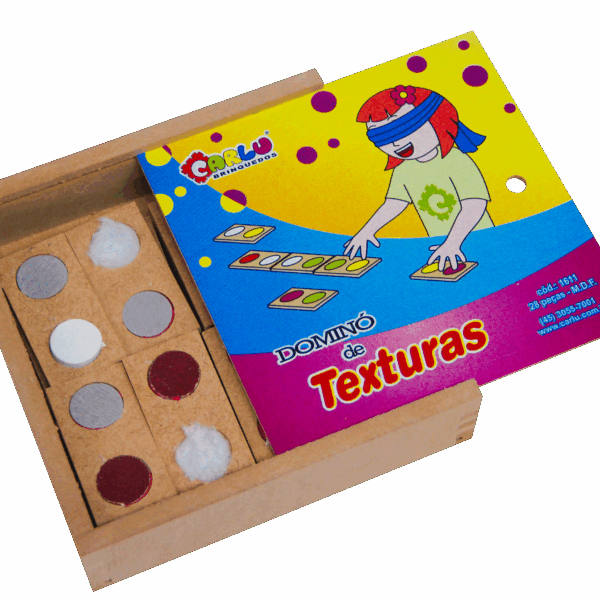 Dominó textura em braille