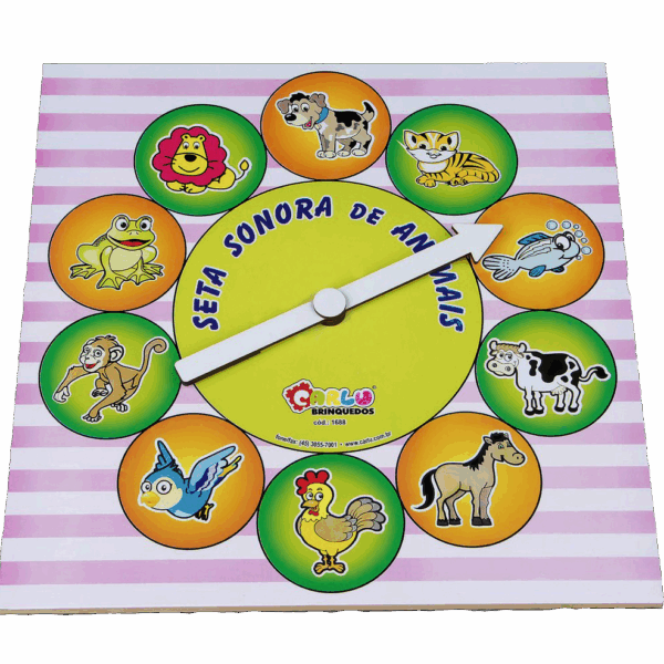 Seta sonora de animais