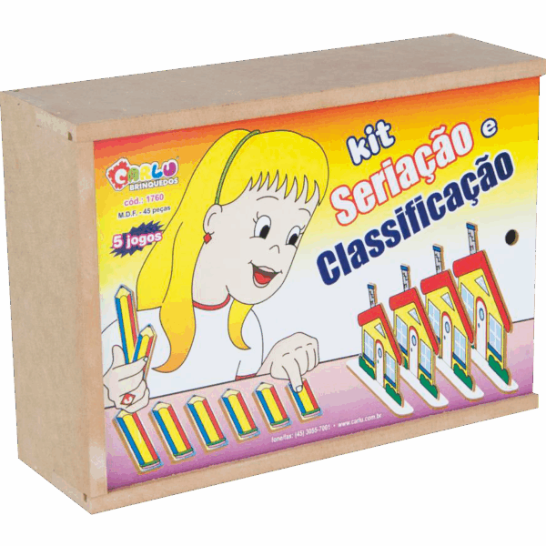 Kit seriação e classificação