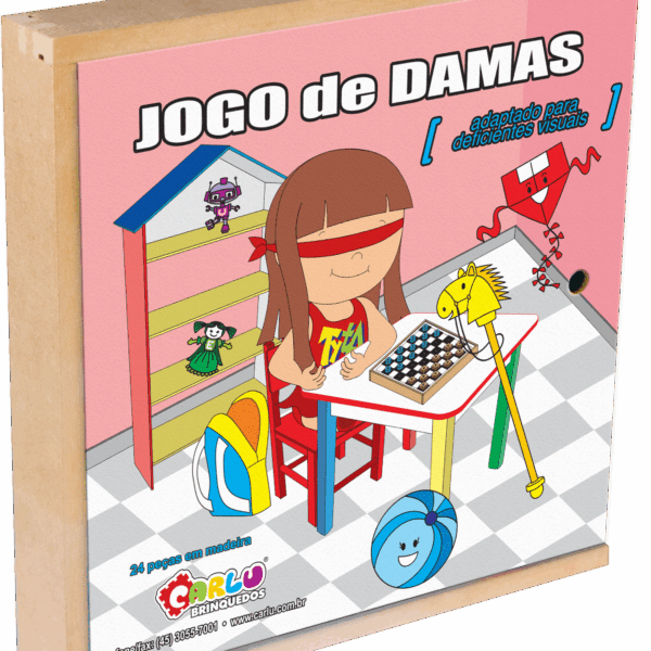 damas adaptadas em braille