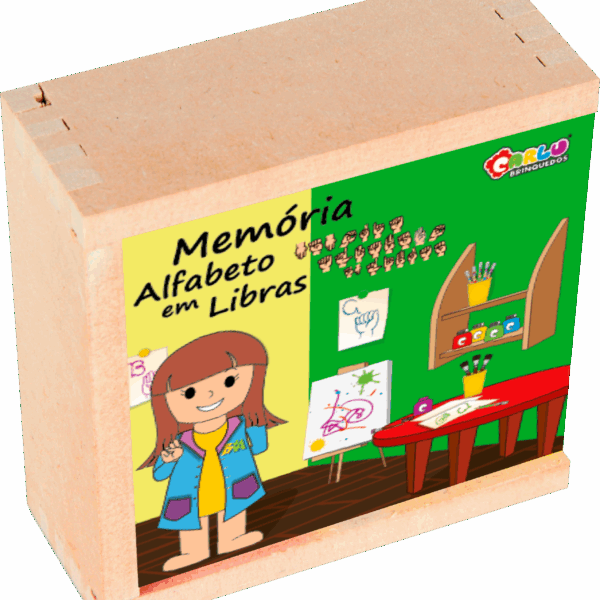 Memória alfabeto em libras
