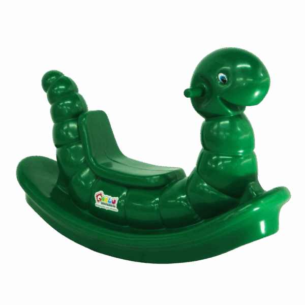 Balanço infantil minhoca - verde