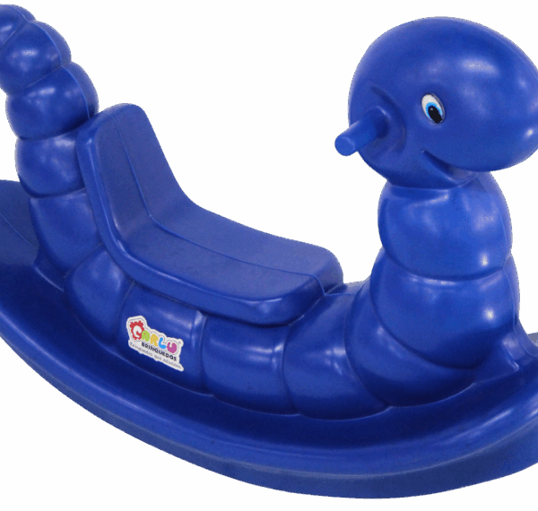 Balanço infantil minhoca - azul