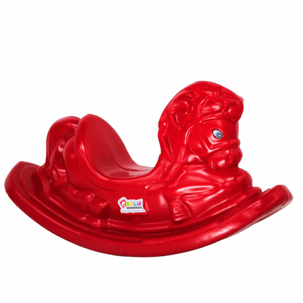Balanço infantil cavalinho - vermelho