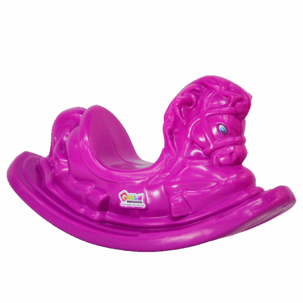 Balanço infantil cavalinho - rosa