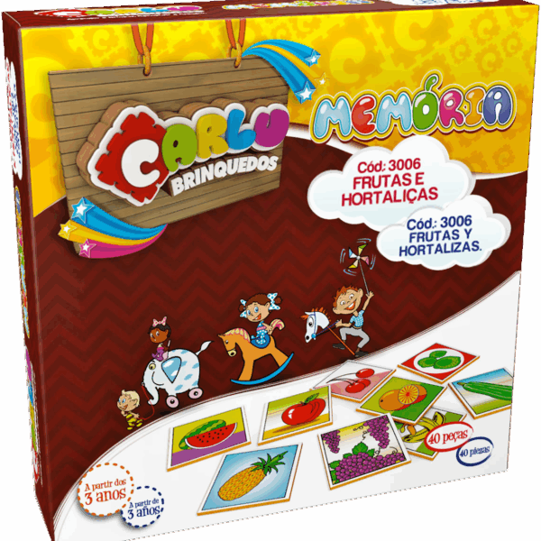 Jogo da memória - frutas e hortaliças