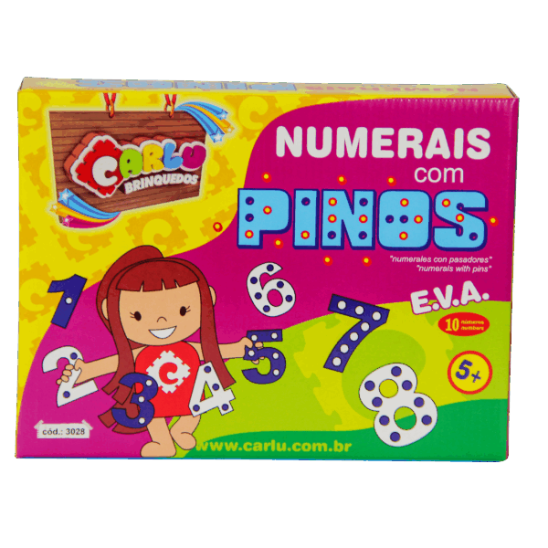 Numerais com pinos