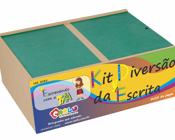 Kit diversão da escrita