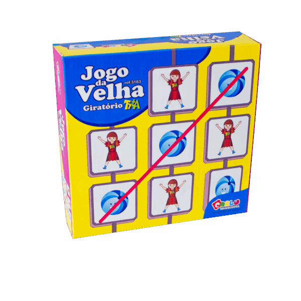 Jogo da velha giratório da tyta