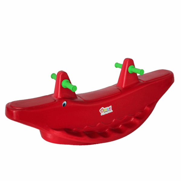 Gangorra jacaré - vermelho