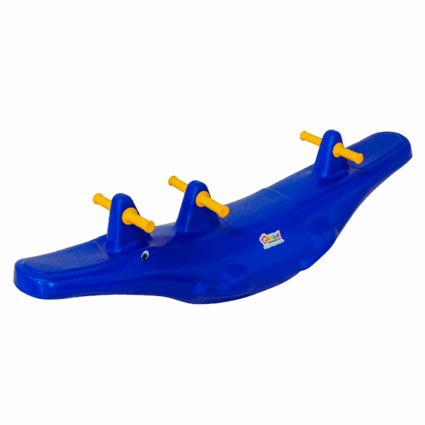 Gangorra crocodilo - azul