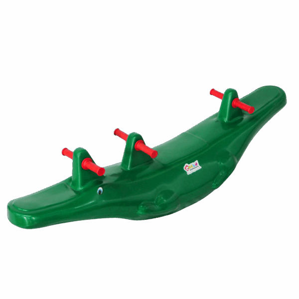 Gangorra crocodilo - verde