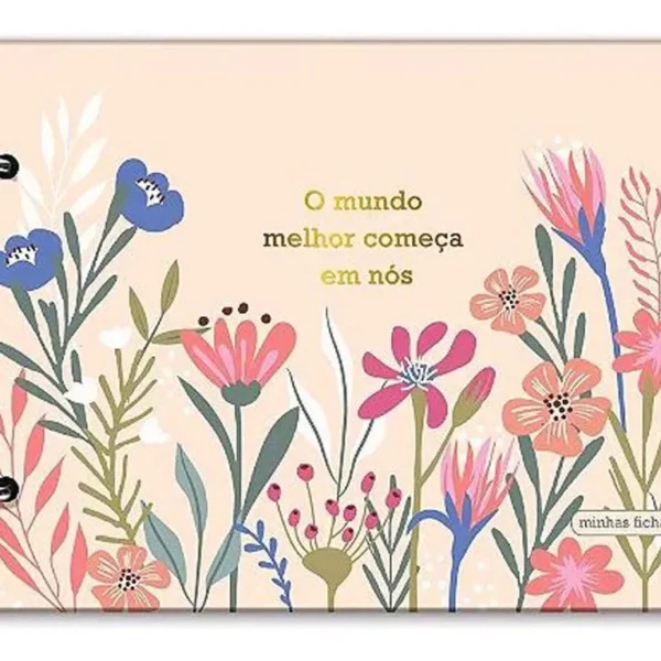 Porta fichas primavera - Fina Ideia