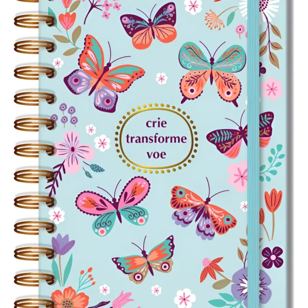 Planner permanente  borboletas de jardim - P