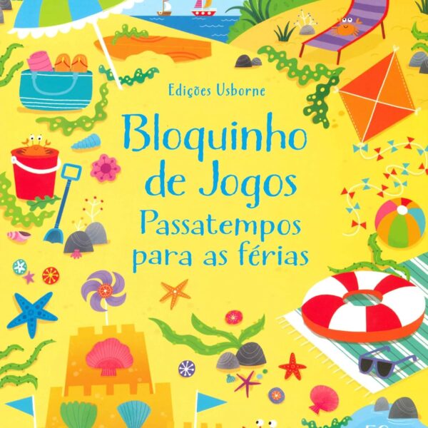 Bloquinho de jogos: Passatempos para as férias