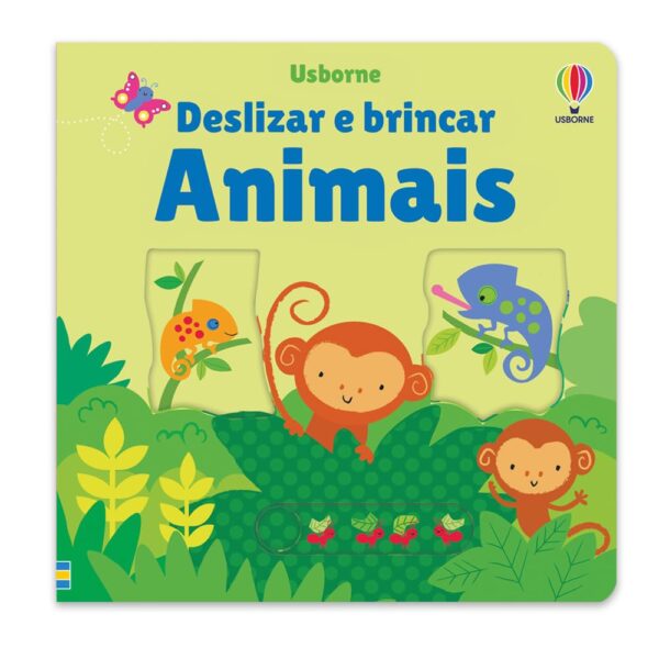 Deslizar e brincar animais