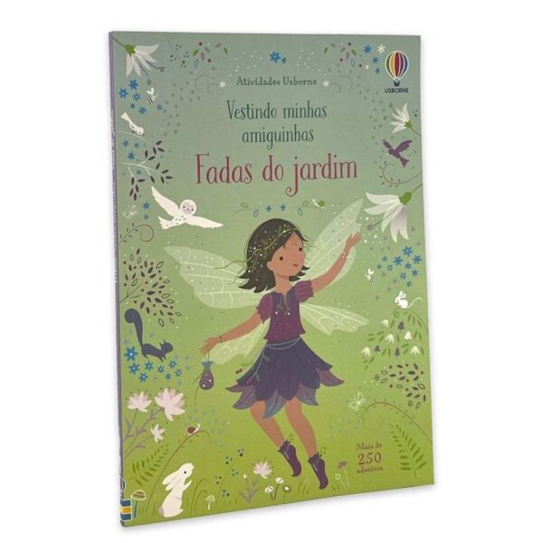Fadas do jardim: vestindo minhas amiguinhas
