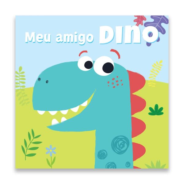 Meu amigo dino: livro de pano